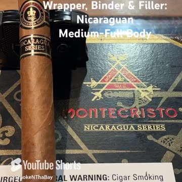 Montecristo Nicaraguan Series 6x54 Toro #Shorts #Short #CigarOfTheDay #CigarReview #Cigars