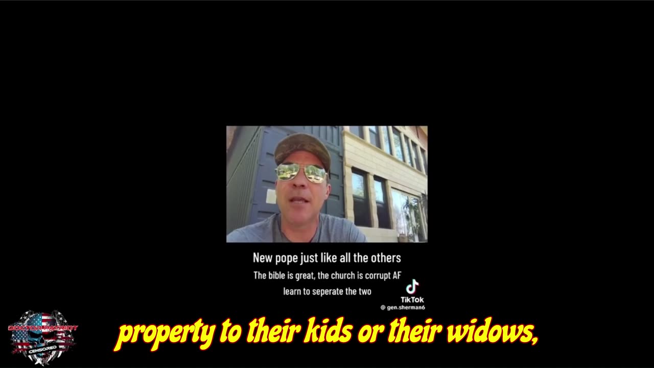 New Pope Is Just Like The Others (DIRTY!) .......