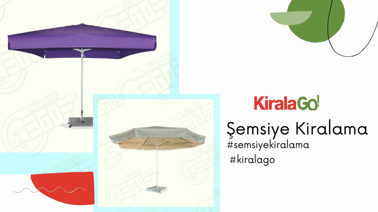 semsiye kiralama