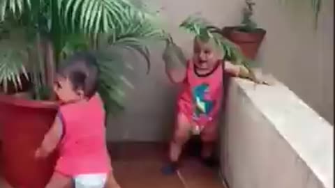 His bro was very happy that he fell | funny videos | crazy clips