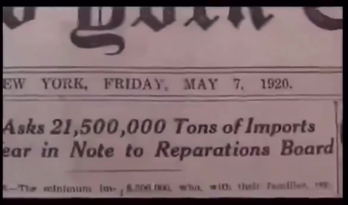 How in the world the number 6 million was already in almost all big newspapers in 1915