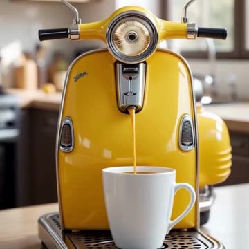 Why Everyone is Obsessed with This Scooter Coffee Maker! 💥☕️