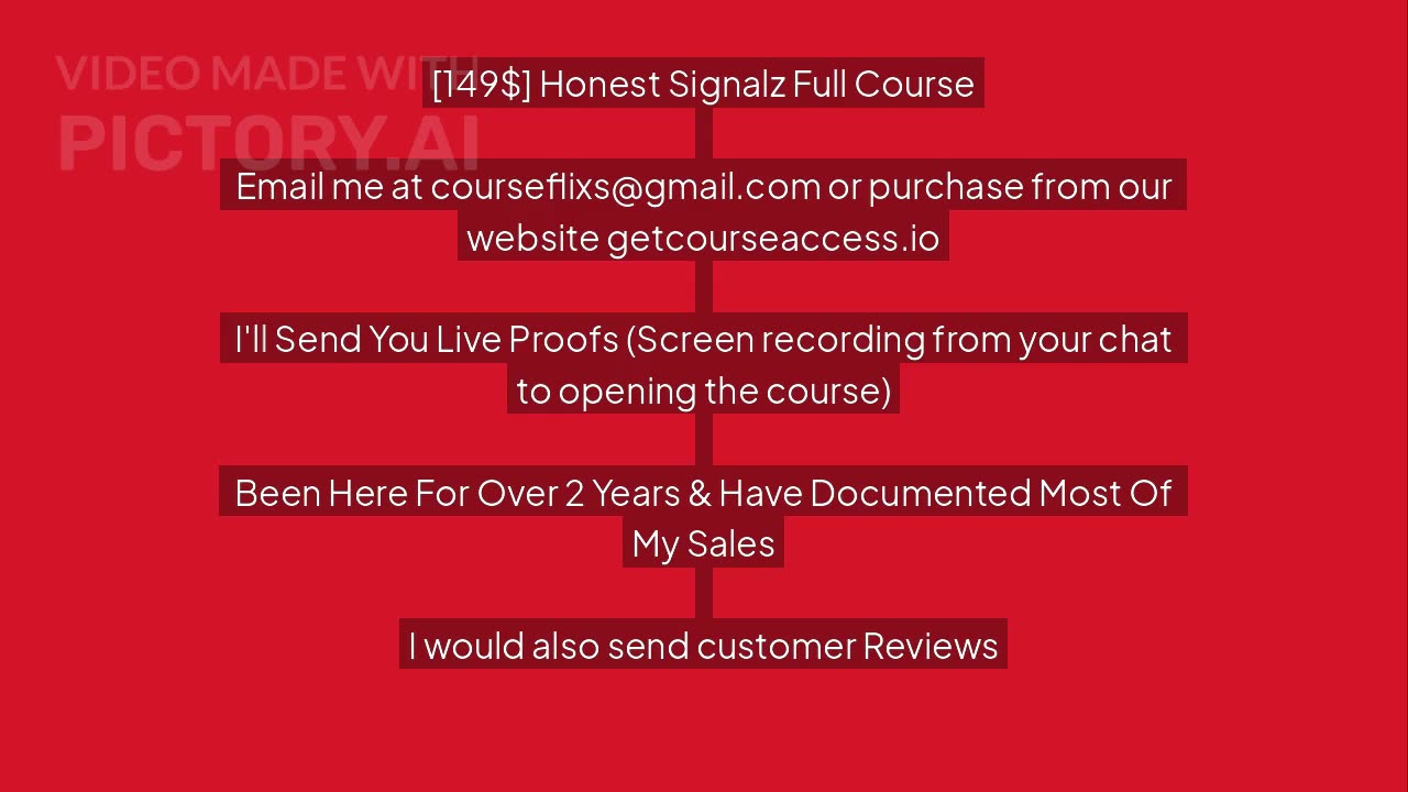 Download Honest Signalz Full Course Package
