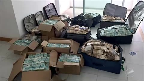 As Malas de Dinheiro Pertence ao Geddel Vieira Lima, ex-ministro do Governo Temer-PMDB- MDB. 2017.05.09