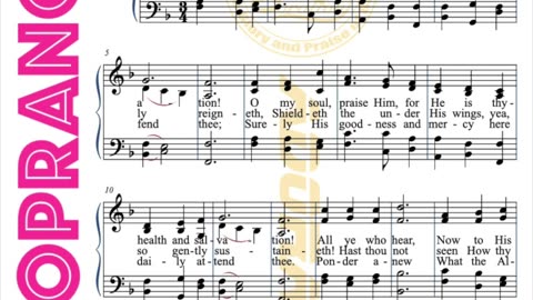 SDA Hymn 001 - Praise to the Lord - Soprano