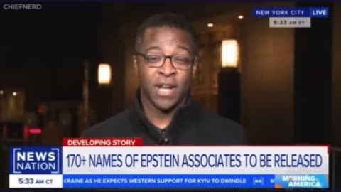 News Nation Reporter states that many names to come out (Epstein List) are former presidents
