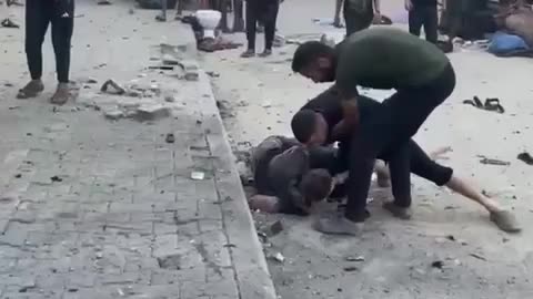 Another massacre… Israeli strike hit a displaced families’ vehicle in Al-Nasr (Graphic warning)