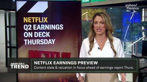 Apple stock under pressure as the investors question AI strategy, Netflix earnings preview.