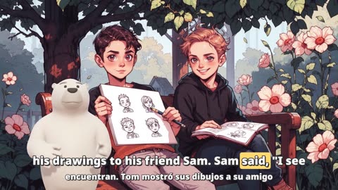 Tom the Young Scientist's Journey – Aprende Ciencia en Inglés y Español con Estilo RetroComix