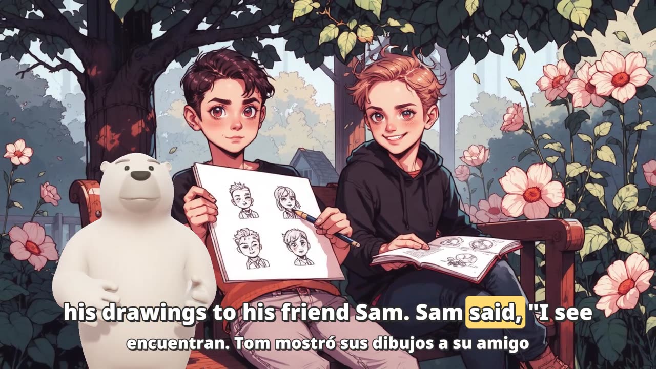 Tom the Young Scientist's Journey – Aprende Ciencia en Inglés y Español con Estilo RetroComix