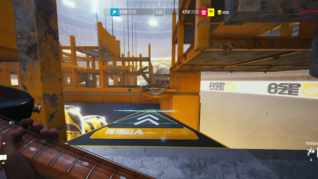 The final's Heavy hitters reminds me of smashbros
