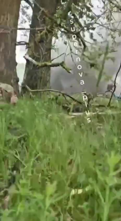 Russian Soldier Films 2 GBU-39 Small Diameter Bombs Impacting the Ground Meters Away