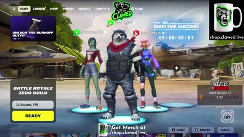 🔥 2nd Place Royale! 🔥#EpicPartner Code: Clawed 🔥 shop.clawed.live 🔥