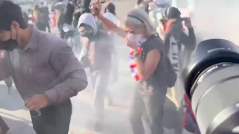 Clashes Erupt: ICE Fires Chemical Agents at Protesters & Media Near Broadview