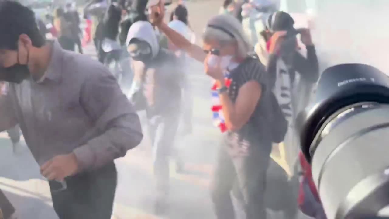 Clashes Erupt: ICE Fires Chemical Agents at Protesters & Media Near Broadview