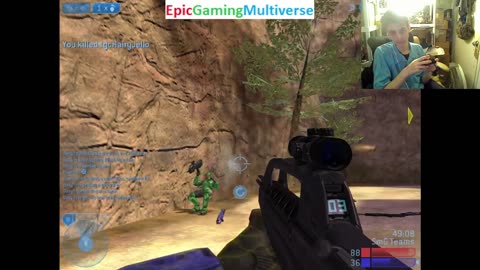Halo 2 Online Multiplayer Match #5 With Live Commentary
