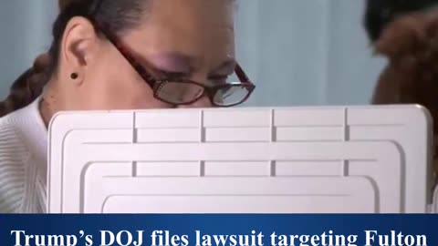 🚨 BREAKING: Trump’s DOJ files lawsuit targeting Fulton County,