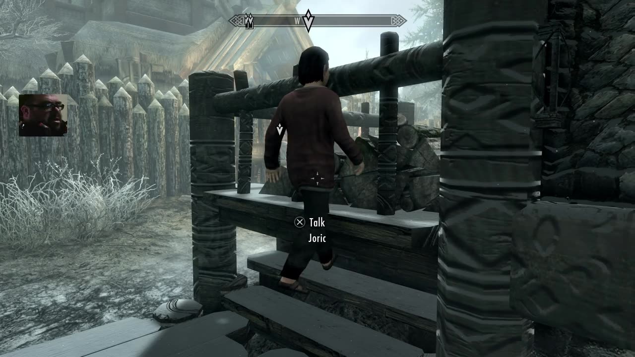 NPC Walking into the wall - Skyrim #jtomally9681 #skyrim #wall