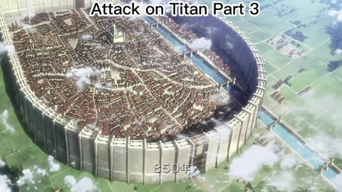 Attack on Titan Season 1 Episode 1 Part 3 – The Colossal Titan Appears! (HD)