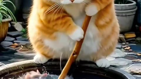 Funny cat