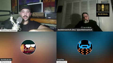 Deorganized Nightly - 8/25 Building on Bitcoin, News and entertainment