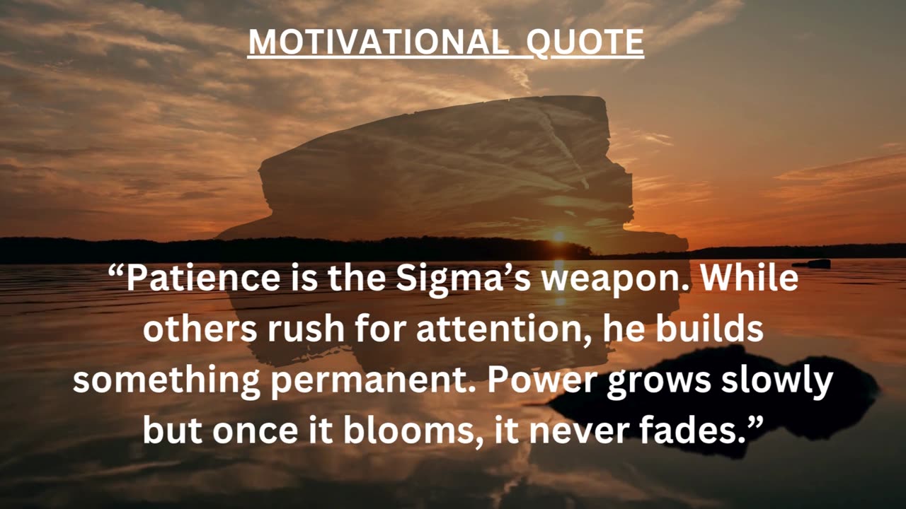 Motivational Quote, 🕰️ Patience. Precision. Power.