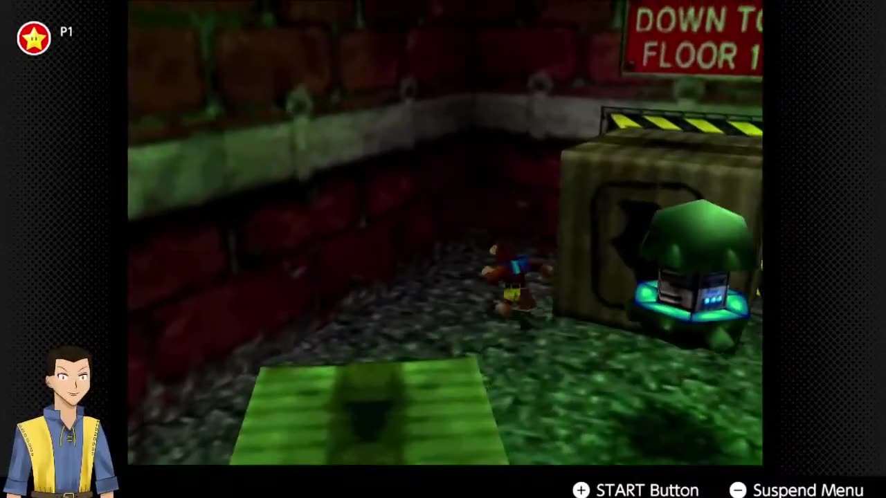 Banjo Tooie day 12 Inside the building where do I bring my resume again?