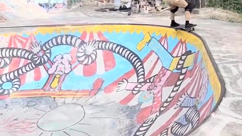 skateboarding