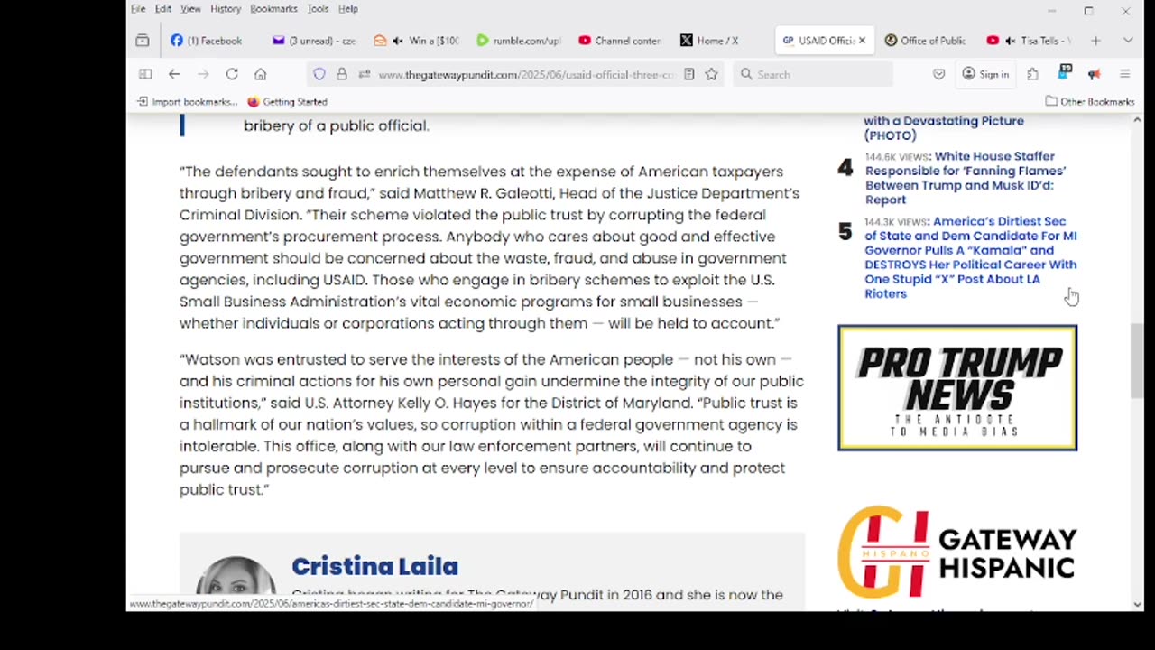 USAID Official, Three Corporate Executives Plead Guilty