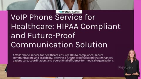 VoIP Phone Service for Healthcare HIPAA Compliant and Future Proof Communication Solution