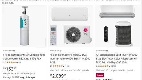 Fluido Refrigerante Ar Condicionado Split Inverter R32 Lata 650g RLX ar