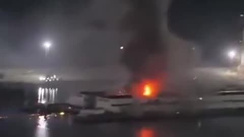 Footage showing the moment the U.S. military struck a Buk air defense system in Venezuel