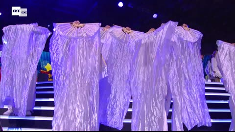 LIVE: Wladimir Putin begrüßt die Teilnehmer am internationalen Freiwilligenprojekt