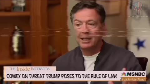 James Comey Being Nervous