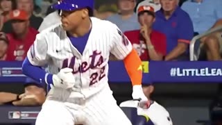 SOUND UP: The Little Leaguers were loving the Soto Shuffle!