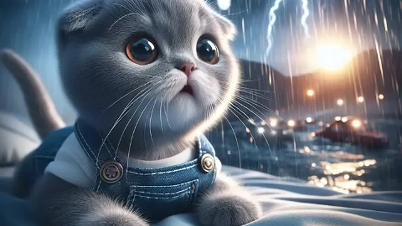 Kitten & Rat 😍 #ai #cat #cutecat #catlover #cute #funny # Rumble