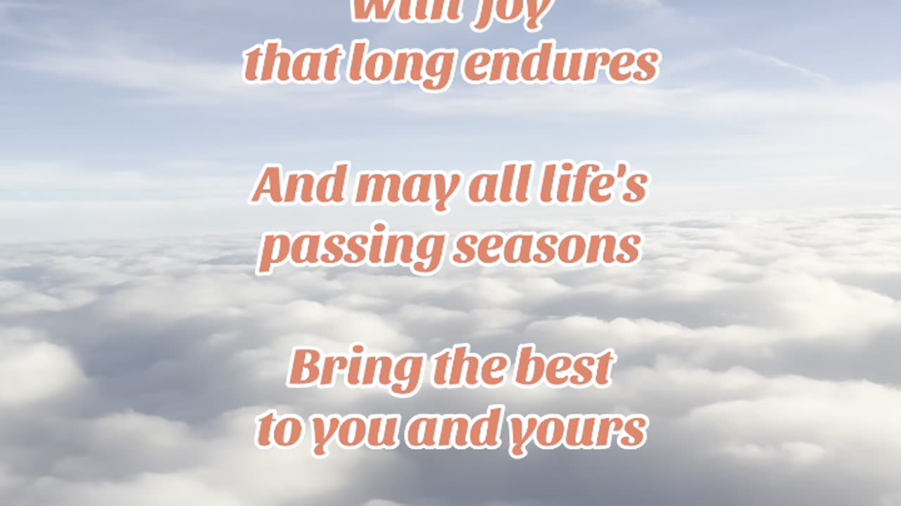 May Peace and Plenty Bless Your World! 💕: Quote