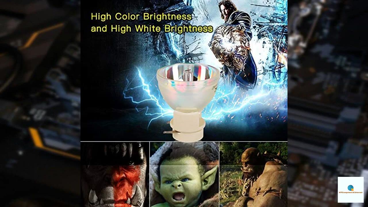 SunnyPro P-VIP200/0.8 E20.8 Projector Bulb Compatible for ACER H5360 H5360BD V700 H5370BD