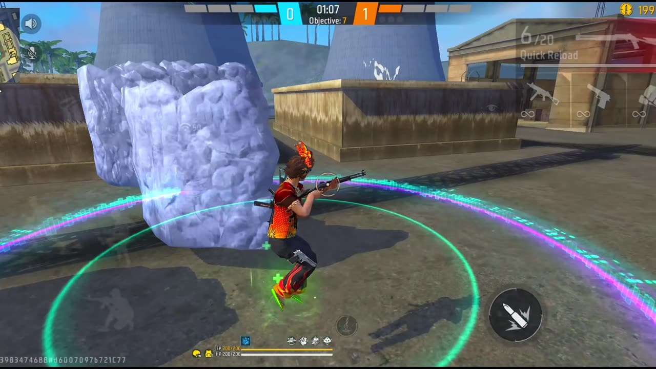 Best 3 Finger Custom Hud In Ff Free Fire Game Play 🔥🔥