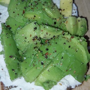 Avocado and Quark on a Wheat Bread #avocado #quark #bread #breakfast