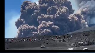 Mount Etna erupts, sending tourists fleeing for their lives