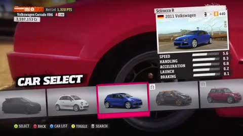 Forza Horizon, Career 331, Roaming to GoPro Millenia Masters