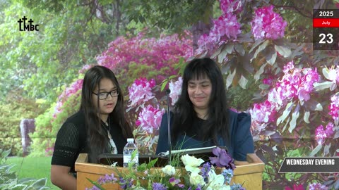 23 July 2025 Wednesday Evening Service