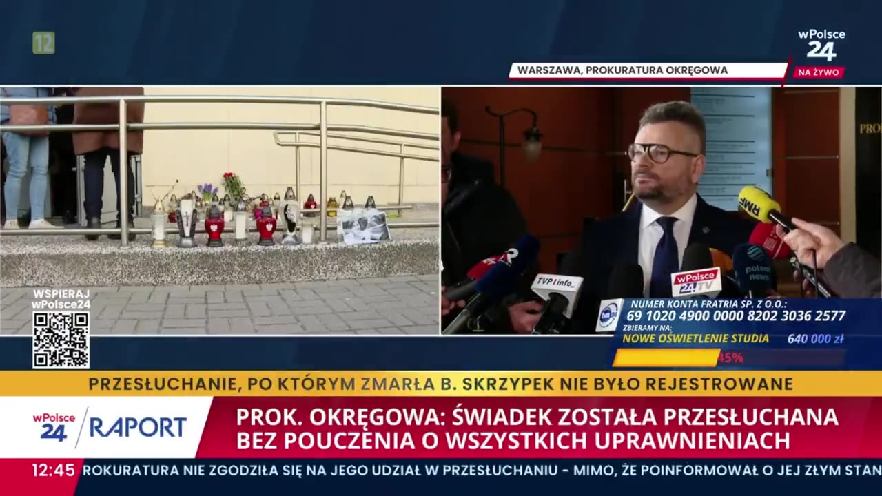 Rzecznik Prokuratury Okręgowej kręci pod naporem pytań naszego reportera