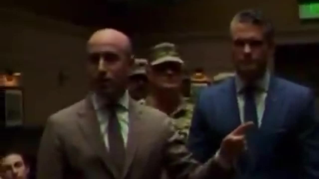 Stephen Miller just called all the protesters in Washington DC “Stupid white hippies”