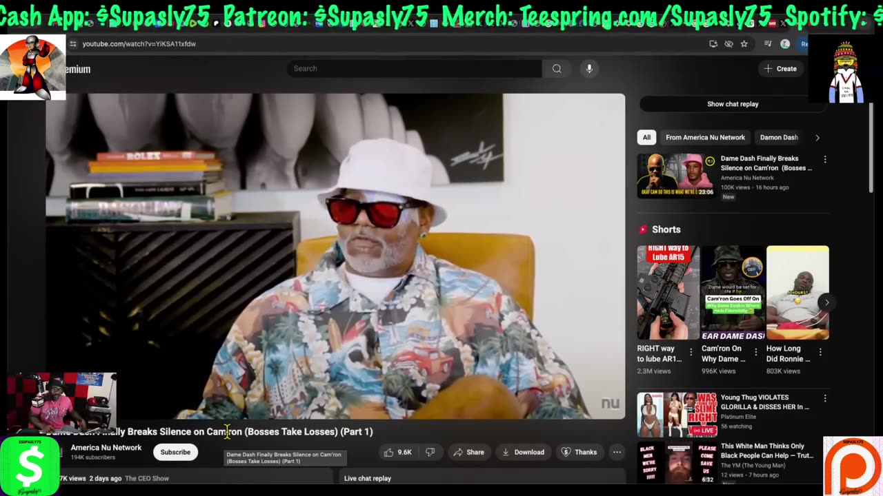 Dame Dash vs Cam'ron Cee Dee Lamb is A Bum, Floyd vs Mike Tyson, Shannon Responds to Ray Lewis,