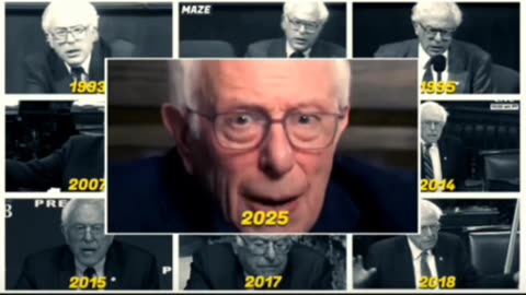 Bernie preaches about those damn rich folk before jumping in his limbo & heading to his mansion
