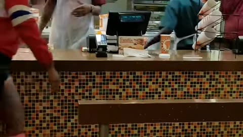 FAT BLACK BITCHES Yell at Popeyes 🍗 Employee