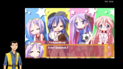 Lucky Star PSP (RetroArch) day 1