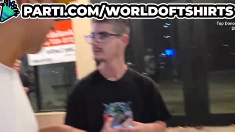 WorldofTshirts July 13th 2025 Crashout After Getting Bailed Out of Jail
